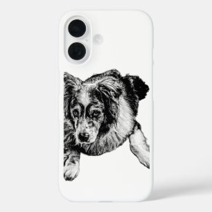 Étui iPhone pour chien de berger australien au rep