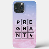 Étui iPhone pour femme enceinte (Verso)