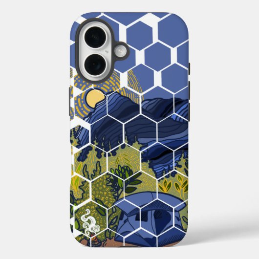 Étui iPhone pour le camping sous tente (Verso)