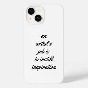Étui iPhone pour le travail d'un artiste