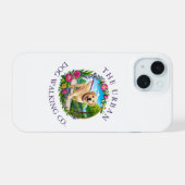 Étui iPhone pour promeneur de chiens - Labrador (Verso Horizontal)