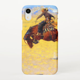 Coque iPhone Remington Old West Horse et Cowboy