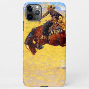 Coque iPhone Remington Old West Horse et Cowboy
