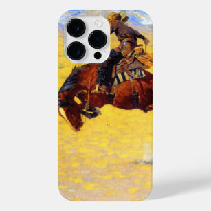Coque Pour Pour iPhone 14 Pro Max Remington Old West Horse et Cowboy