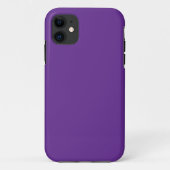 Étui iPhone robuste Case-Mate violet uni (Dos)