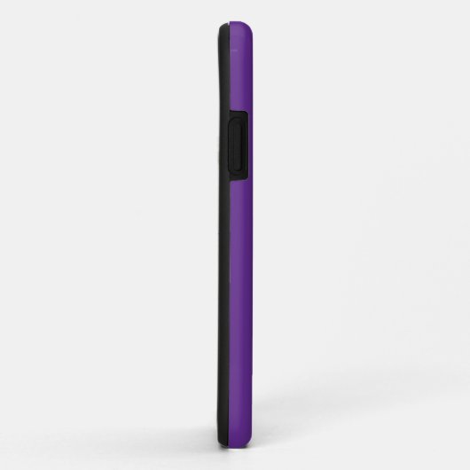 Étui iPhone robuste Case-Mate violet uni (Dos/Droite)