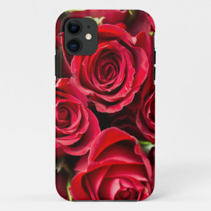 Étui iPhone robuste Roses Rouges