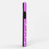 Étui iphone rose lilas étoile princesse pour fille (Dos/Droite)