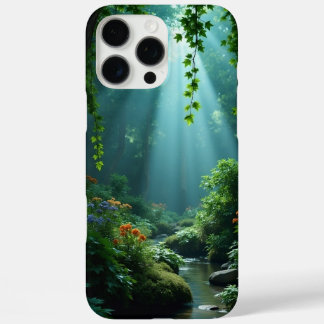 Étui iPhone Ruisseau Tranquille de la Forêt
