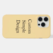 Étui iPhone simple personnalisé promotionnel (Verso Horizontal)