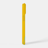 Étui iPhone Ski Blade Orange Bleu (Côté droit)