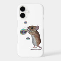 Étui iPhone Souris et Bulles