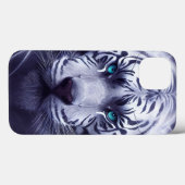 Étui iPhone Spirit Tiger avec monogramme Case-Mate (Verso (horizontal))