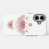 Étui iPhone Sugar Skull avec lunettes rétro | Día (Verso (horizontal))