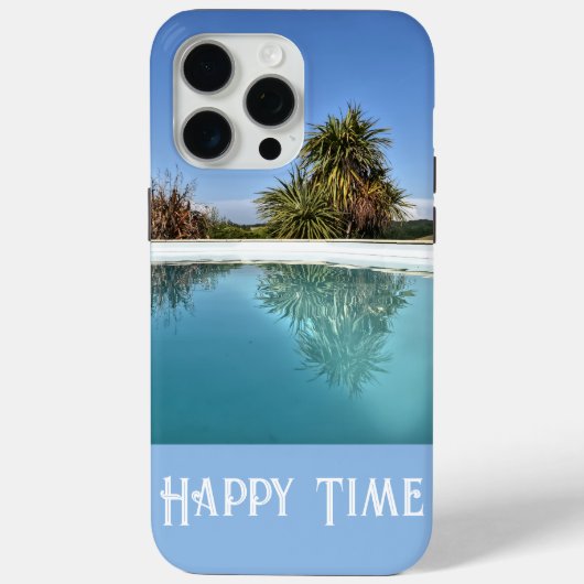 Étui iPhone Teintes Bleues (Verso)