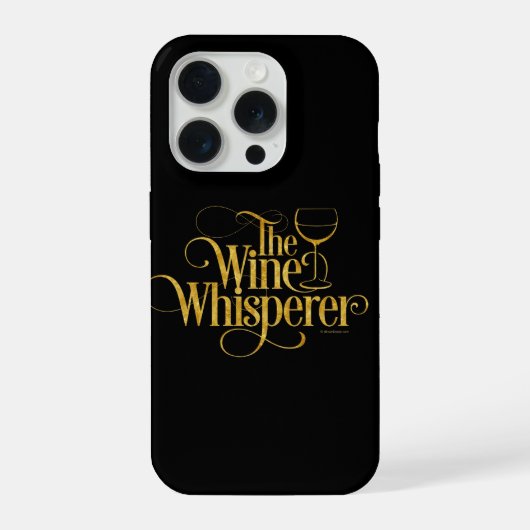 Étui iPhone The Wine Whisperer Case-Mate (Verso)