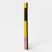 Étui iPhone Tourbillon de Soleil Abstrait (Dos/Gauche)