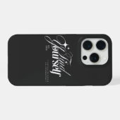 Étui iPhone Typographie Esthétique Trouvez-Vous (Verso Horizontal)