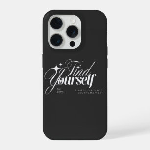 Étui iPhone Typographie Esthétique Trouvez-Vous