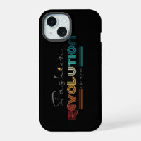 Étui iPhone typographique rétro Fashion Revolution