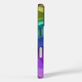 Étui iPhone Vagues Superposées | Coloré (Verso / Droite)