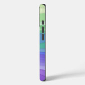 Étui iPhone Vagues Superposées | Lavande Matcha (Verso / Gauche)