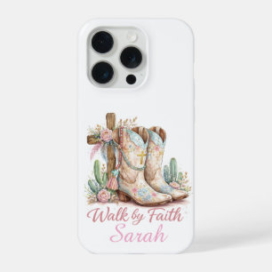 Étui iPhone Walk By Faith personnalisé