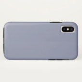 Étui iPhone XS Cool Gray Tough (Dos (Horizontal))