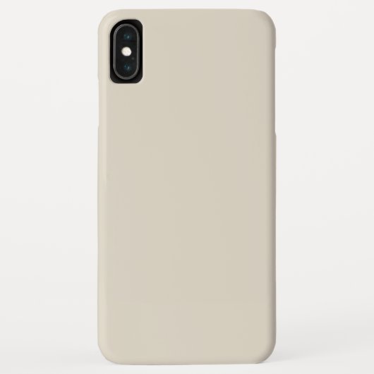 Étui iPhone XS Max Bone White (Dos)