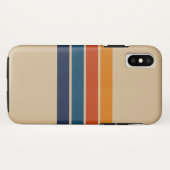 Étui iPhone XS Rétro 70s (Dos (Horizontal))