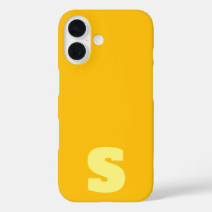 Étui jaune personnalisé pour iPhone / iPad