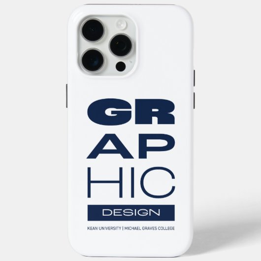 Étui Kean MGC conception graphique pour iPhone / i (Verso)