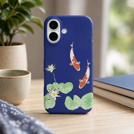 Étui Koi Pond Blue iPhone 16 Ultra Mince