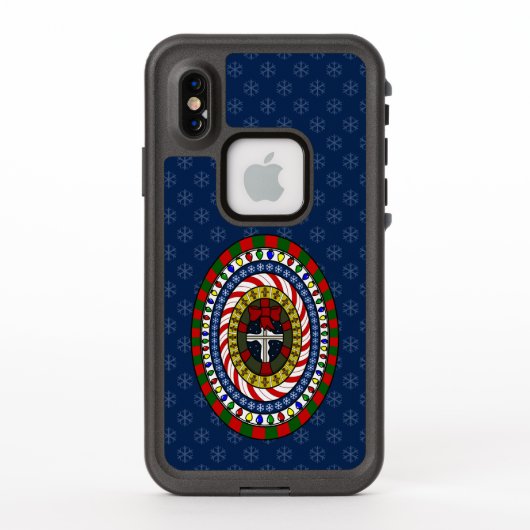 Étui Lifeproof Noël joyeux (Dos)