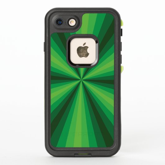 Étui Lifeproof Vert Illusion Optique (Dos)