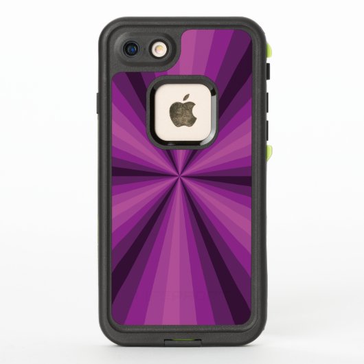 Étui Lifeproof Violet Illusion Optique (Dos)