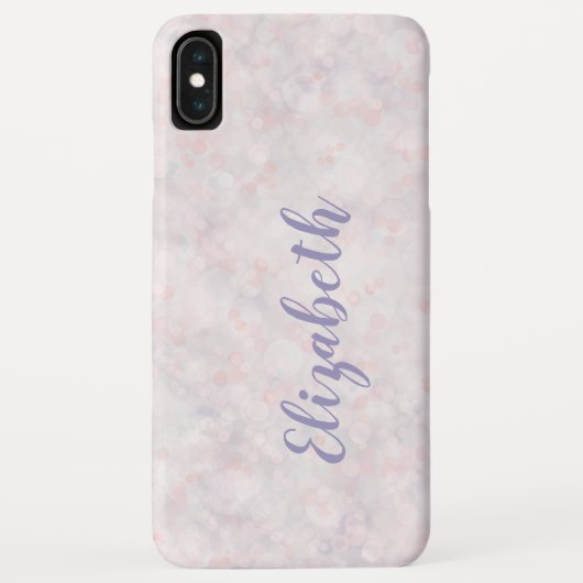 Étui Light Pink Bokeh Case-Mate pour iPhone XS Max (Dos)