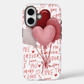 Étui Love Vibes pour Apple iPhone 16 (Verso)