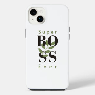 Étui minimal blanc pour iPhone / iPad Super Boss E