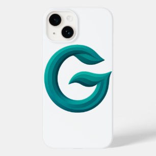 Étui minimaliste abstrait lettre G pour iPhone 14