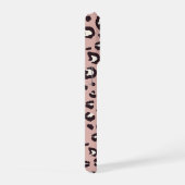 Étui mobile imprimé animal rose (Côté droit)