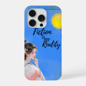 Étui mobile pour fille de fiction (Verso)