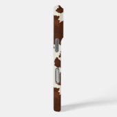 Étui Monogrammé en Cuir de Vache Marron (Verso / Droite)