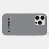 Étui Monogramme Entreprise pour iPhone 15 (Verso Horizontal)