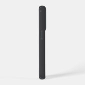 Étui monogramme minimal noir moderne Case-Mate (Côté droit)