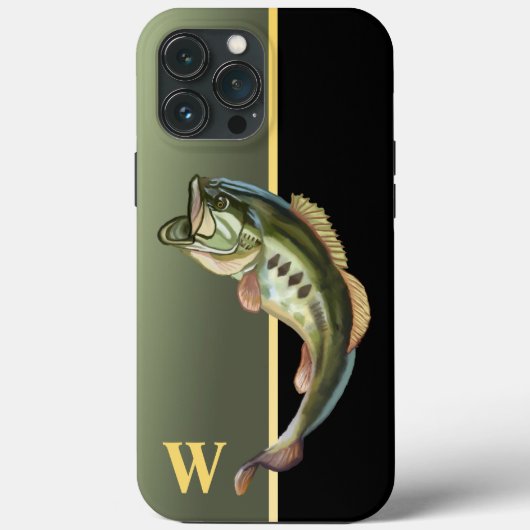 Étui Monogramme pour iPhone Case-Mate pour Pêche à (Verso)