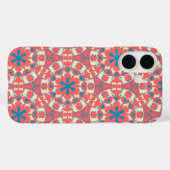 Étui motif pug corail (Verso (horizontal))