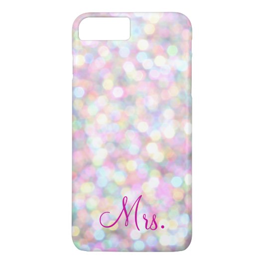 Étui Mrs. Sparkly pour iPhone 7 Plus (Dos)