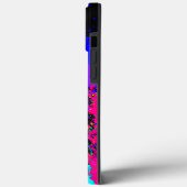Étui Neon Paint Splatter Case-Mate pour iPhone (Verso / Gauche)