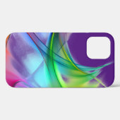 Étui Neon Rainbow Abstract Design Case-Mate pour i (Verso (horizontal))